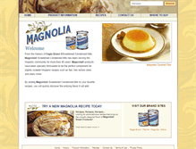 Tablet Screenshot of magnoliabrand.com